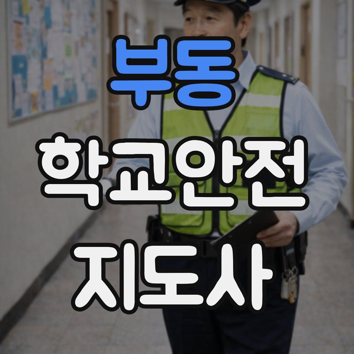 부동 학교안전지도사 자격증