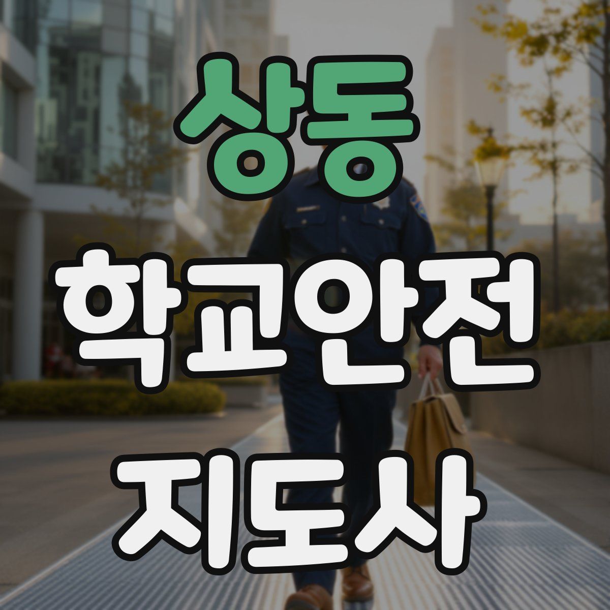 상동 학교안전지도사 자격증