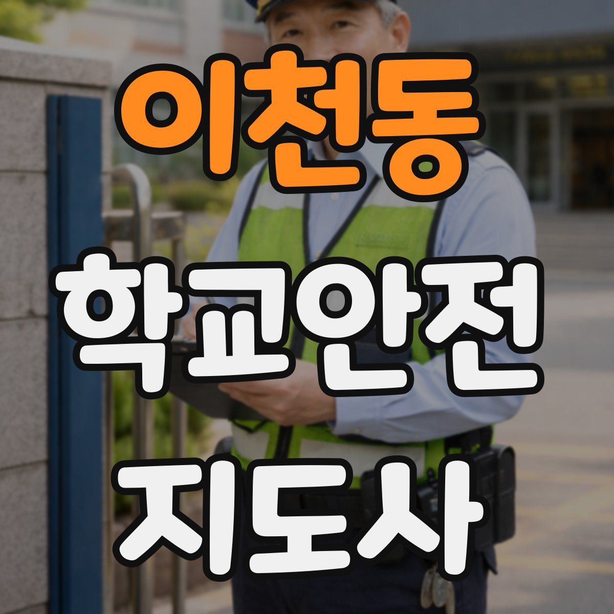 이천동 학교안전지도사 자격증