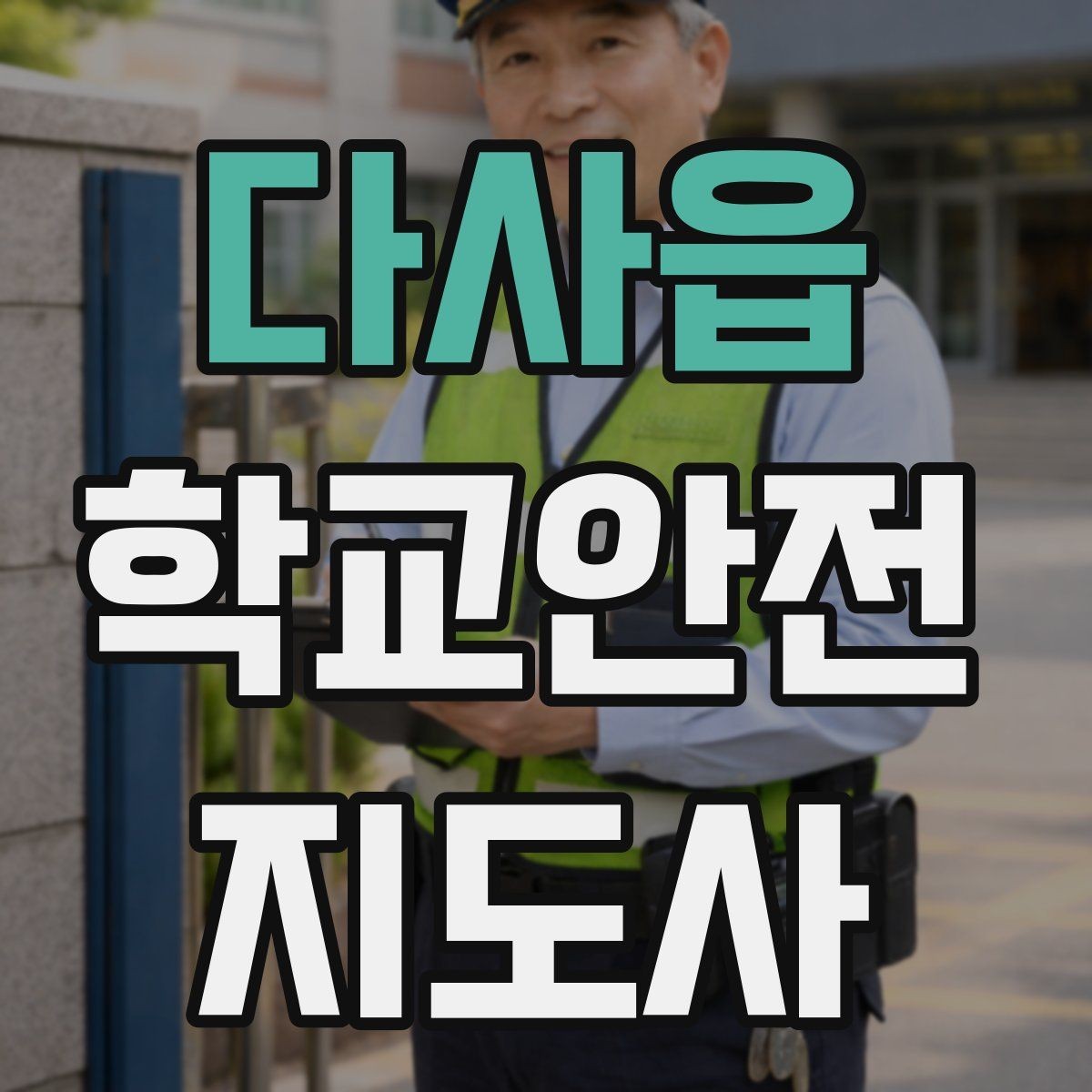 다사읍 학교안전지도사 자격증 교내 안전사고 예방을 위한 핵심 정리