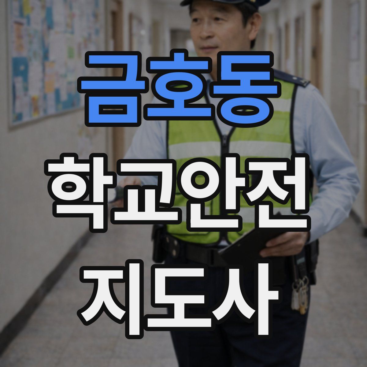 금호동 학교안전지도사 자격증