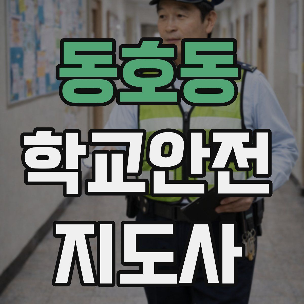 동호동 학교안전지도사 자격증