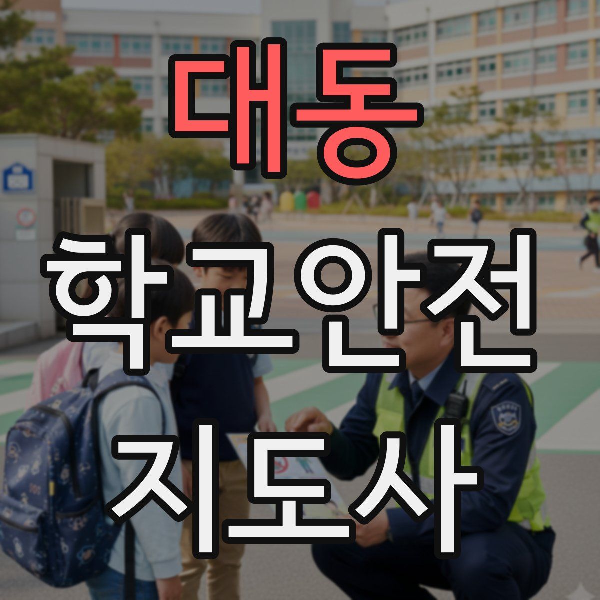 대동 학교안전지도사 자격증