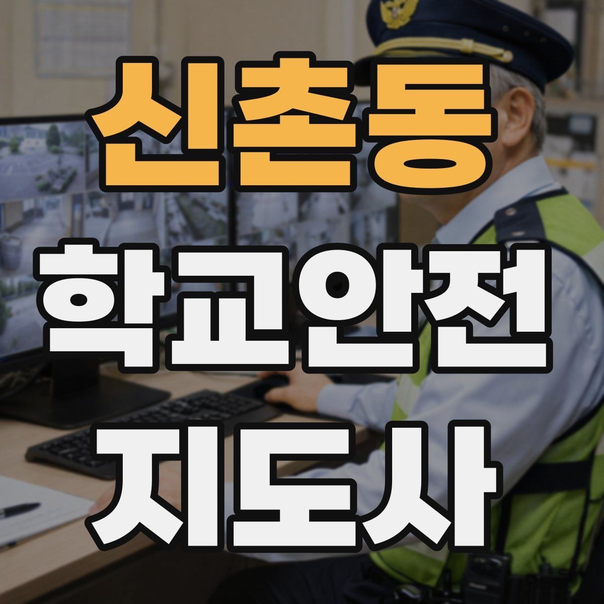신촌동 학교안전지도사 자격증 해질 무렵 시야 확보를 위한 지도 요령