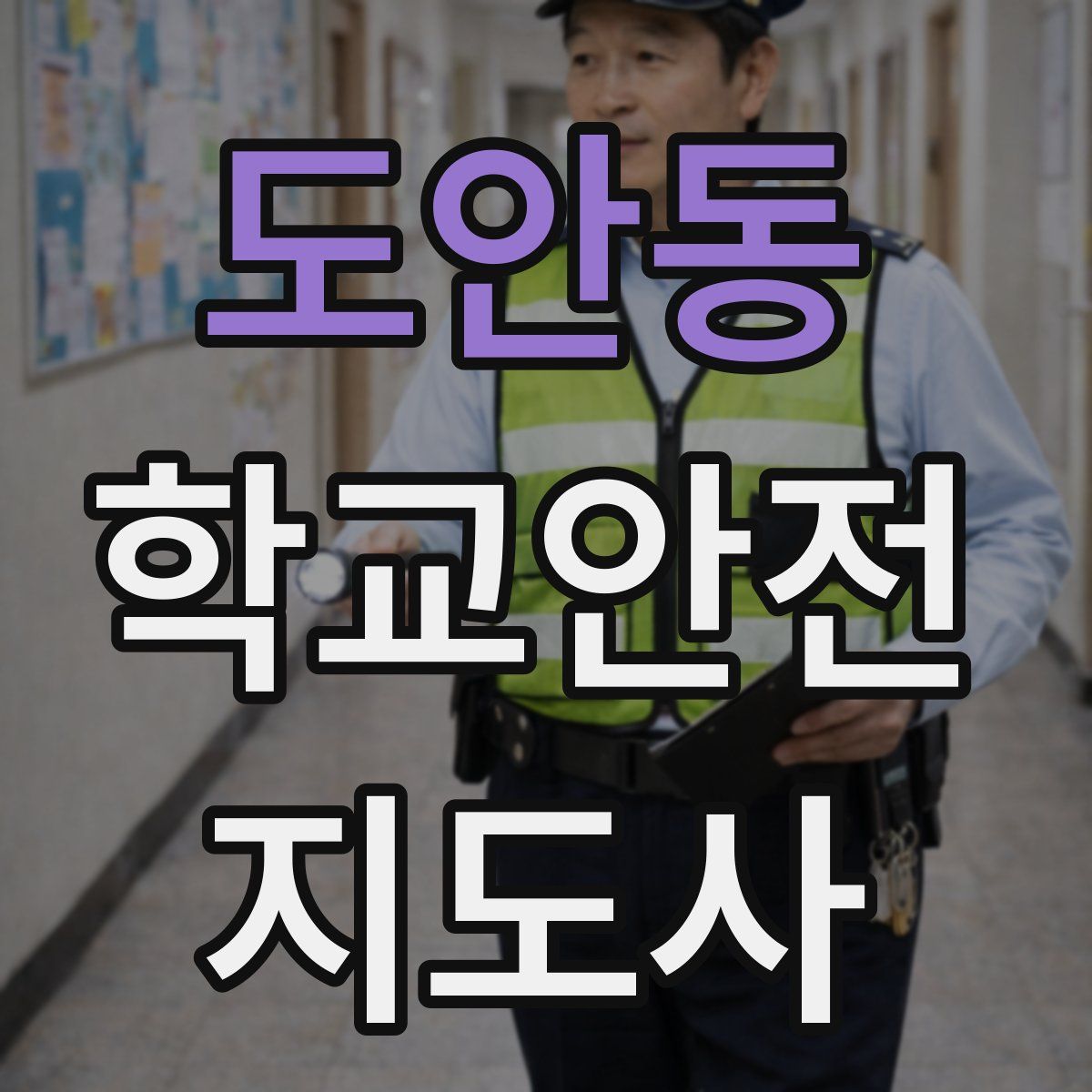도안동 학교안전지도사 자격증