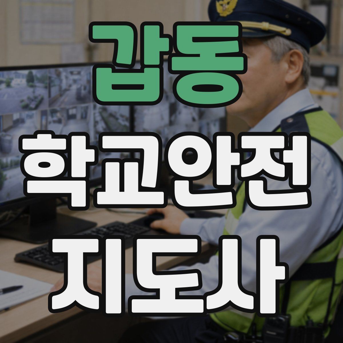 갑동 학교안전지도사 자격증 사진 촬영 공유 시 주의사항