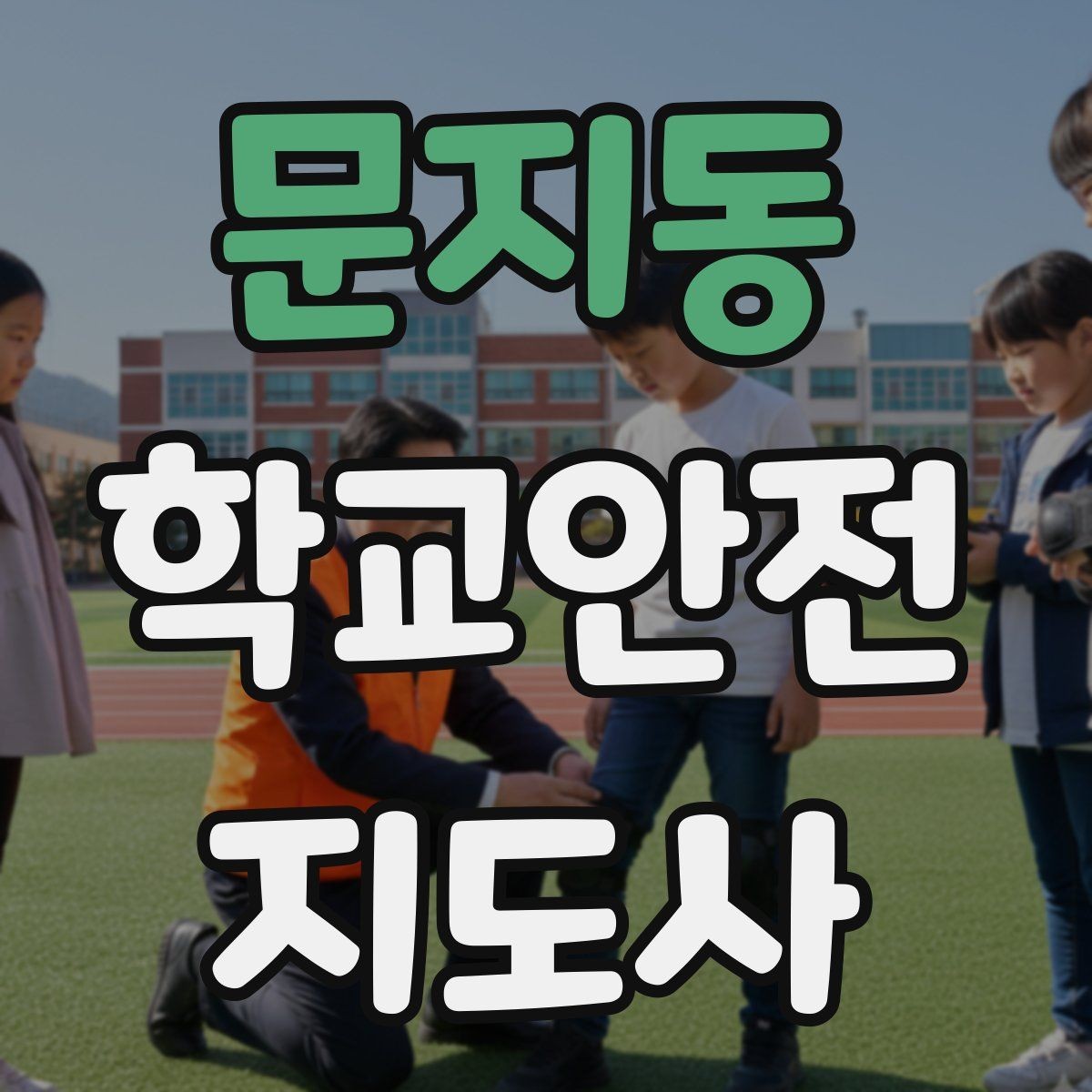 문지동 학교안전지도사 자격증 생활안전 교육에서 꼭 강조할 핵심