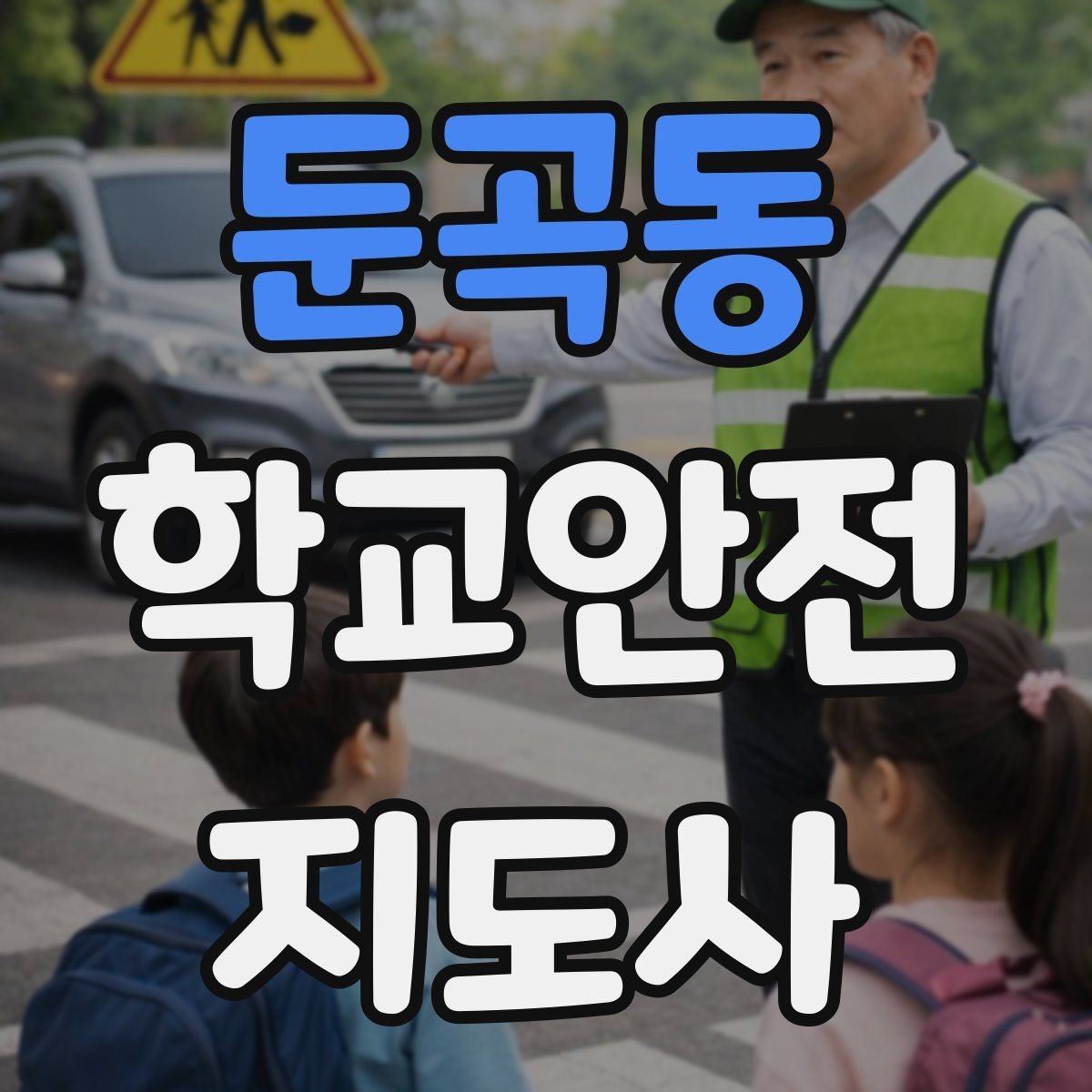 둔곡동 학교안전지도사 자격증 스쿨존에서 자주 발생하는 위험