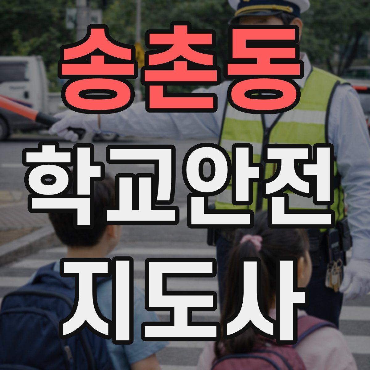 송촌동 학교안전지도사 자격증