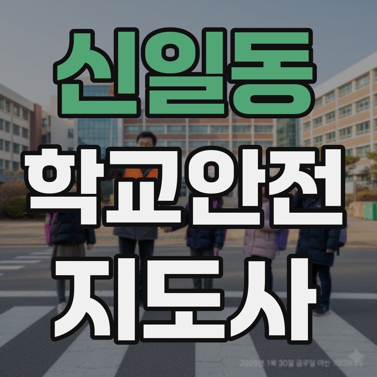 신일동 학교안전지도사 자격증 강당 체육관 혼잡 시 안전 관리 포인트