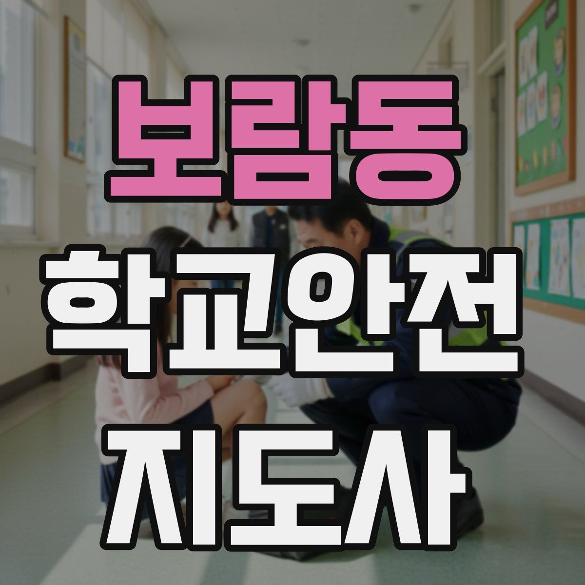 보람동 학교안전지도사 자격증