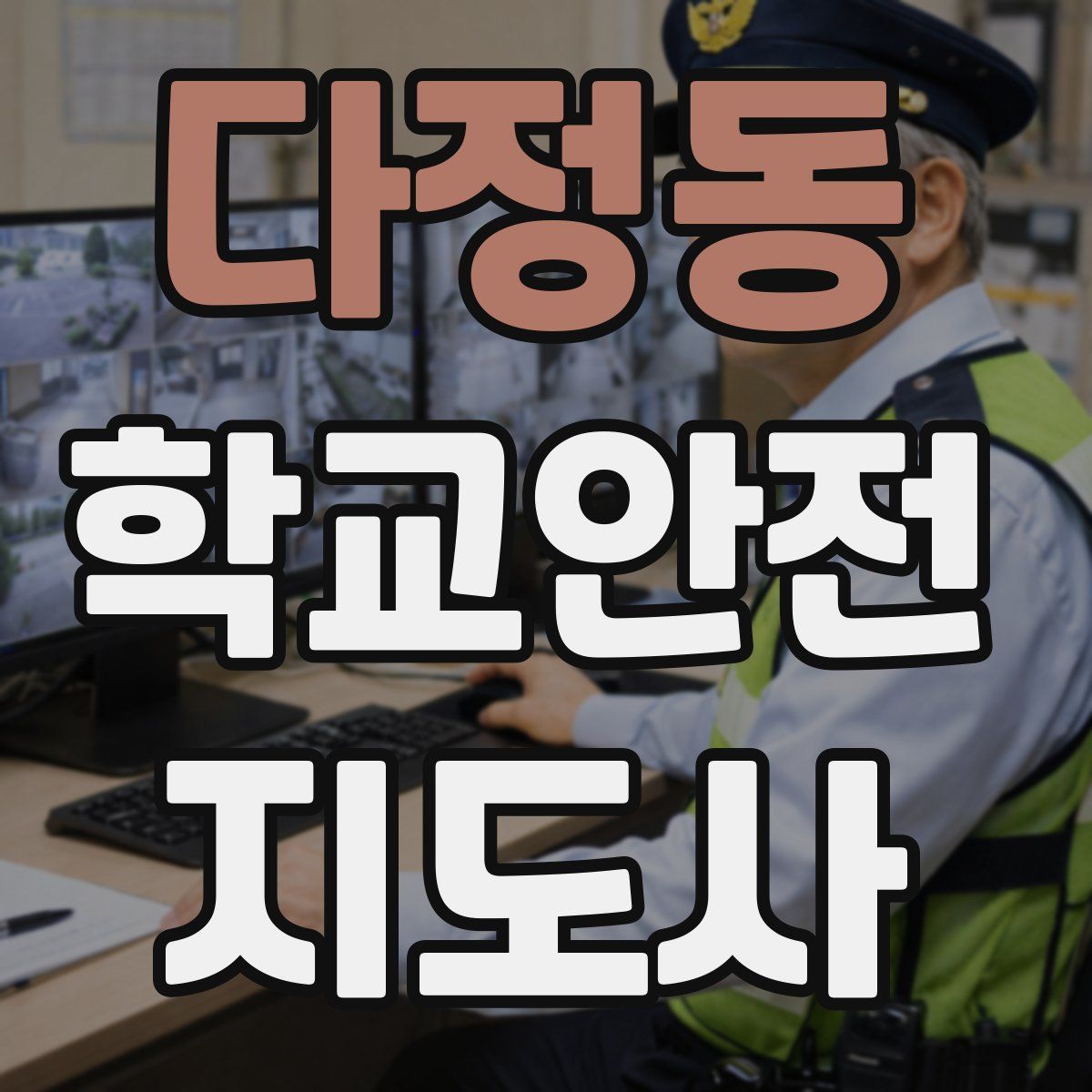 다정동 학교안전지도사 자격증