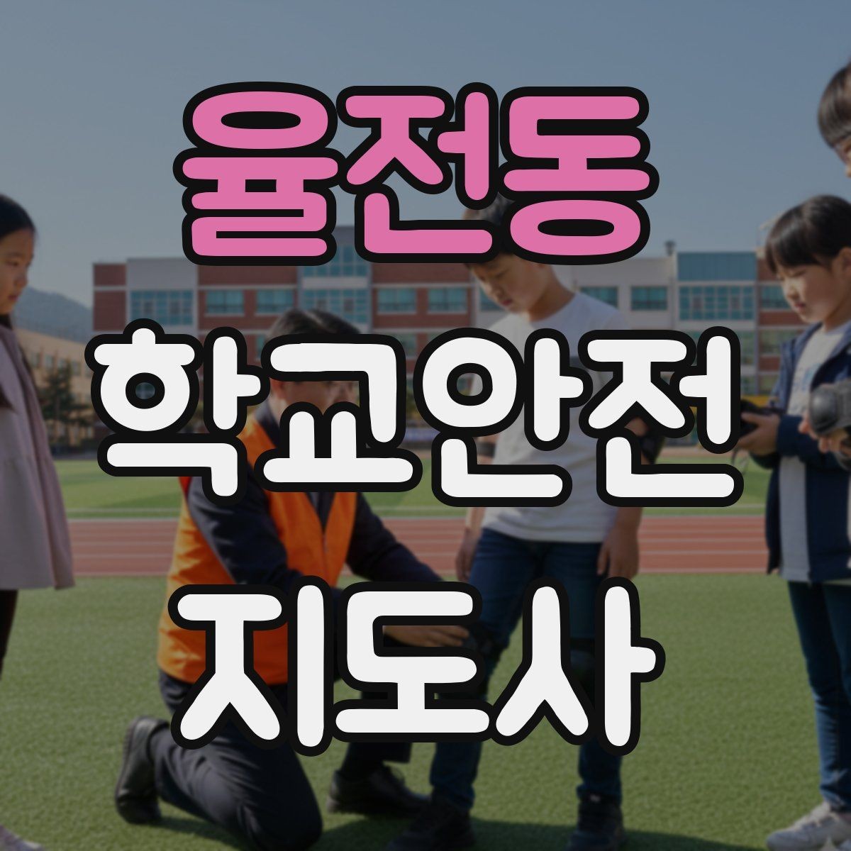 율전동 학교안전지도사 자격증 미끄럼 낙상 사고를 줄이는 요령