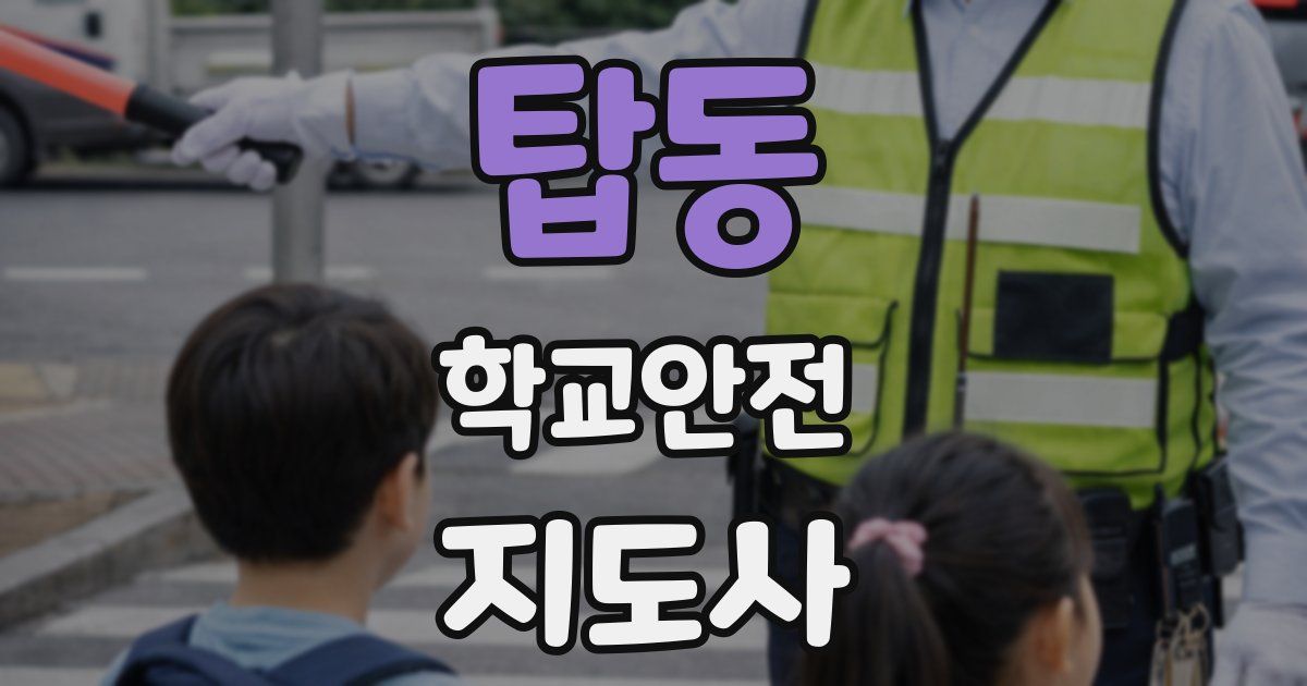 탑동 학교안전지도사 자격증