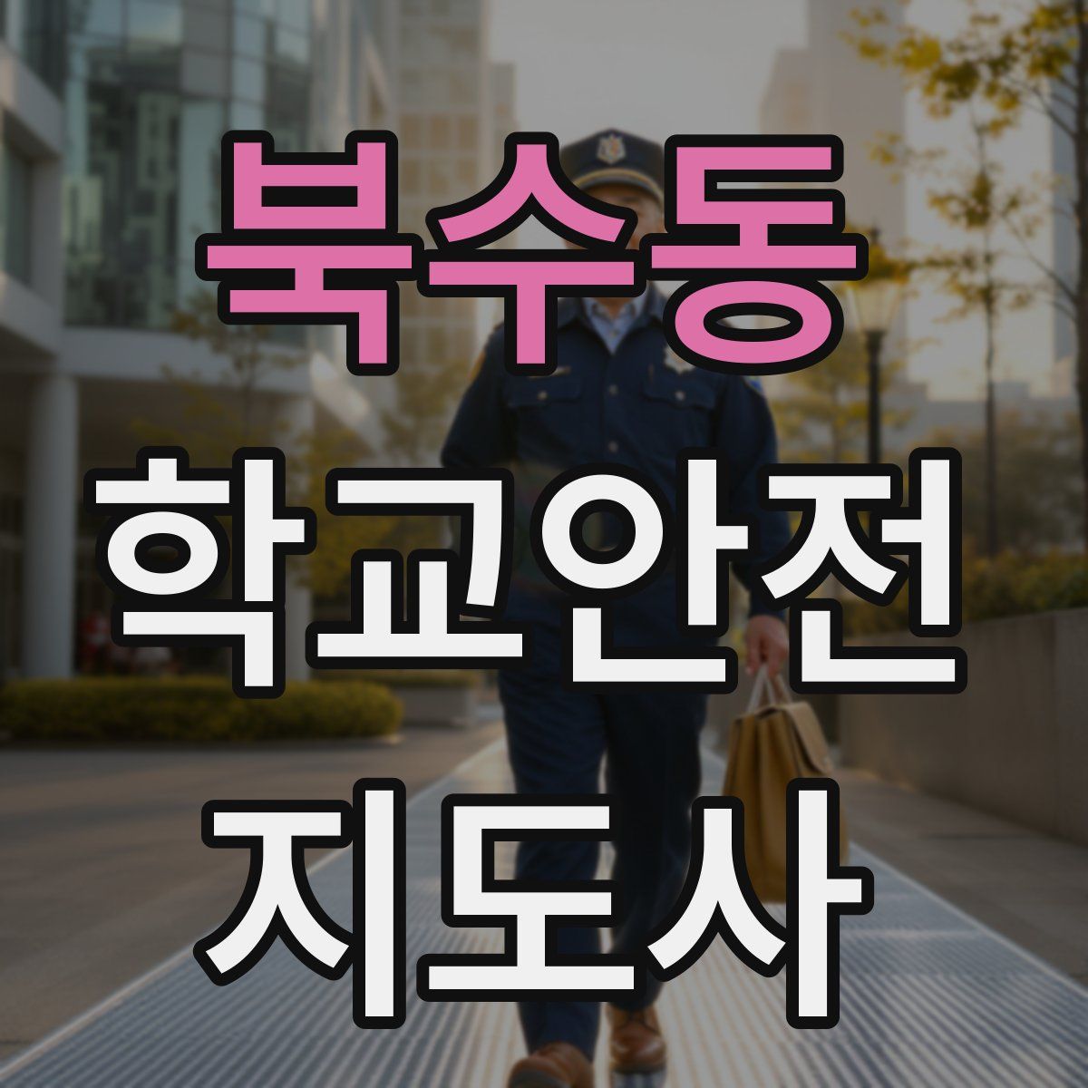 북수동 학교안전지도사 자격증