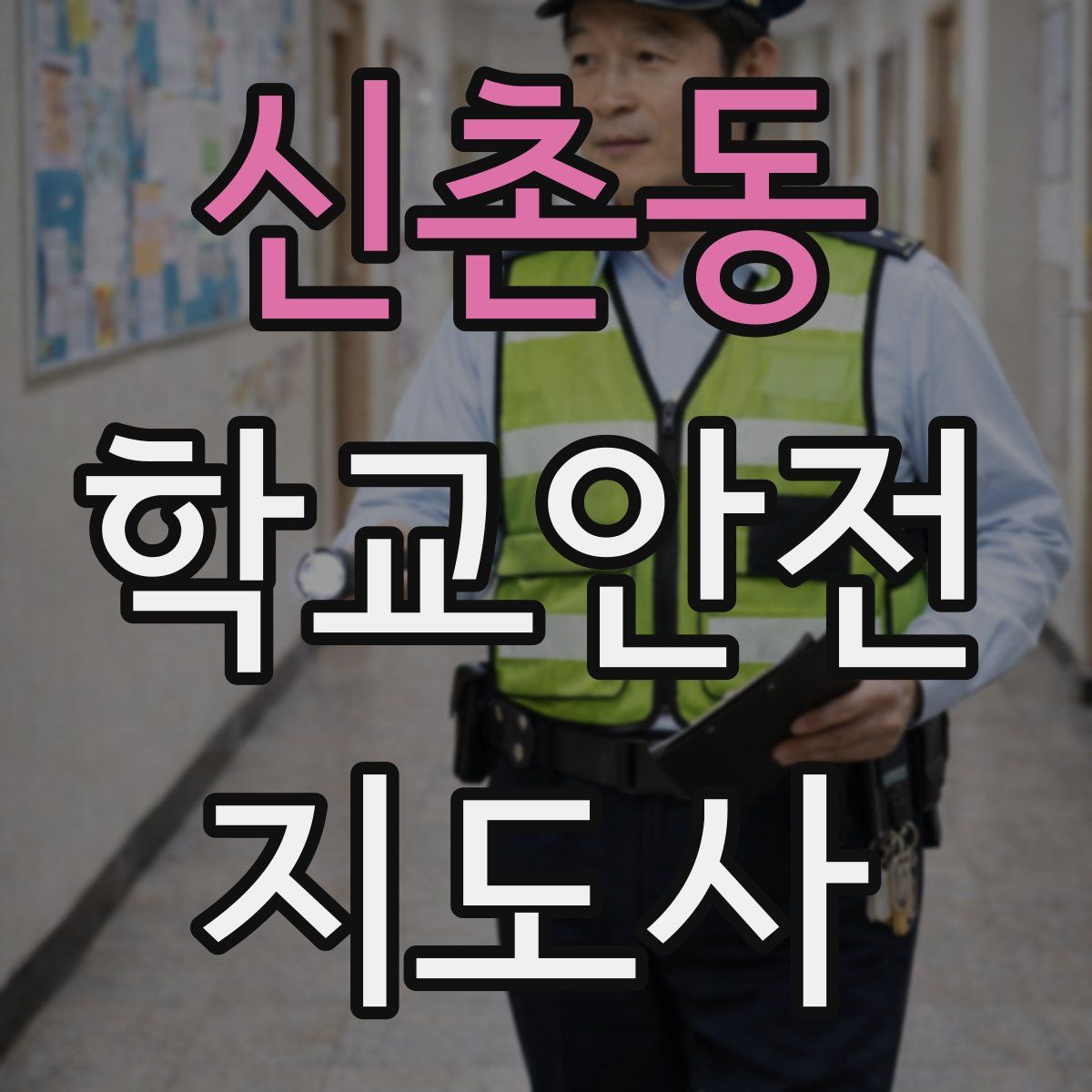 신촌동 학교안전지도사 자격증