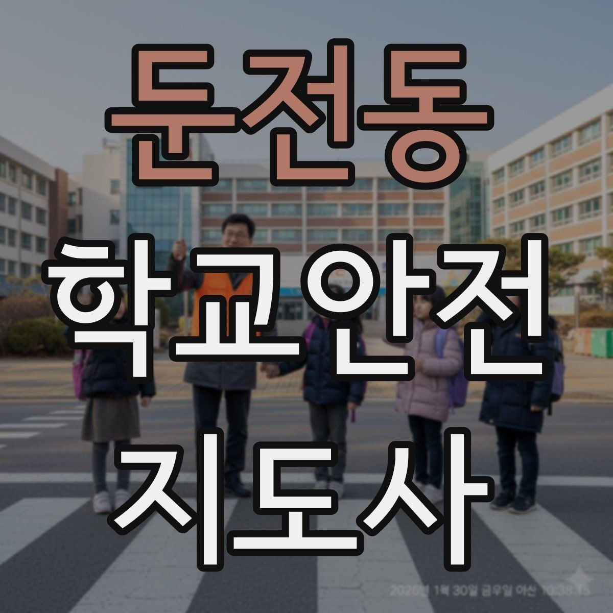 둔전동 학교안전지도사 자격증 학교 출입자 관리가 중요한 이유