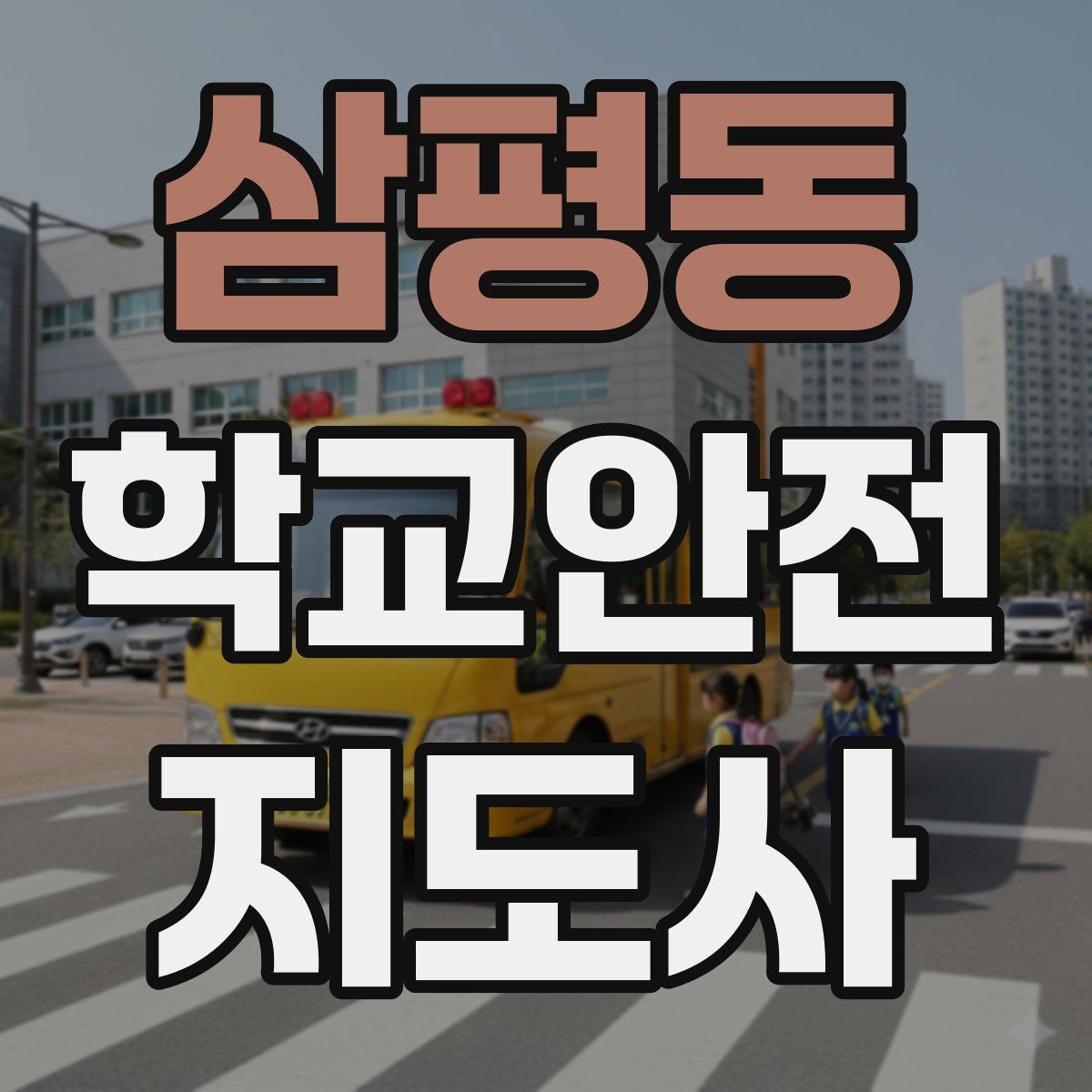 삼평동 학교안전지도사 자격증