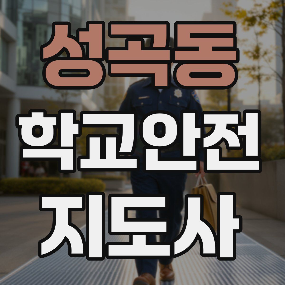성곡동 학교안전지도사 자격증
