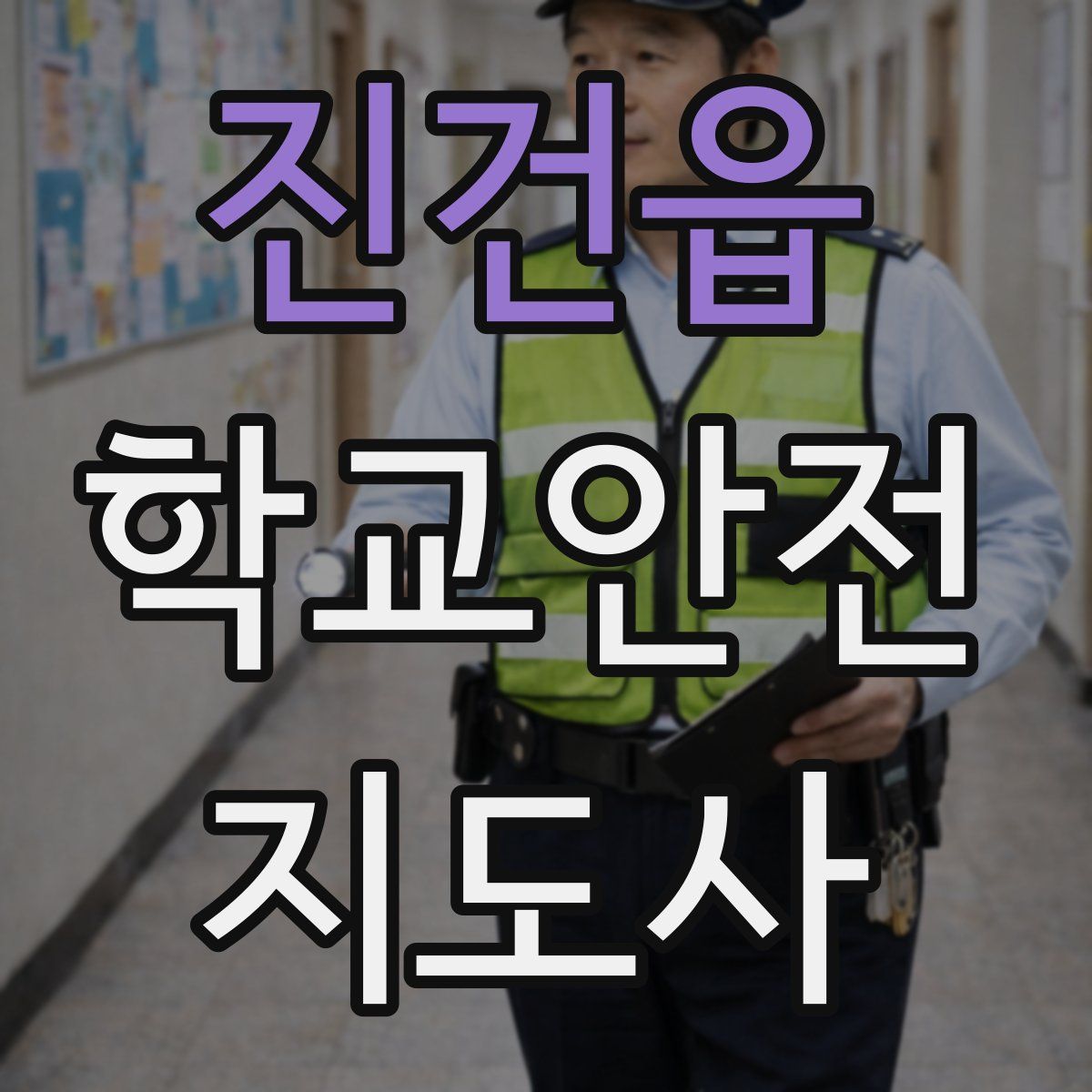 진건읍 학교안전지도사 자격증