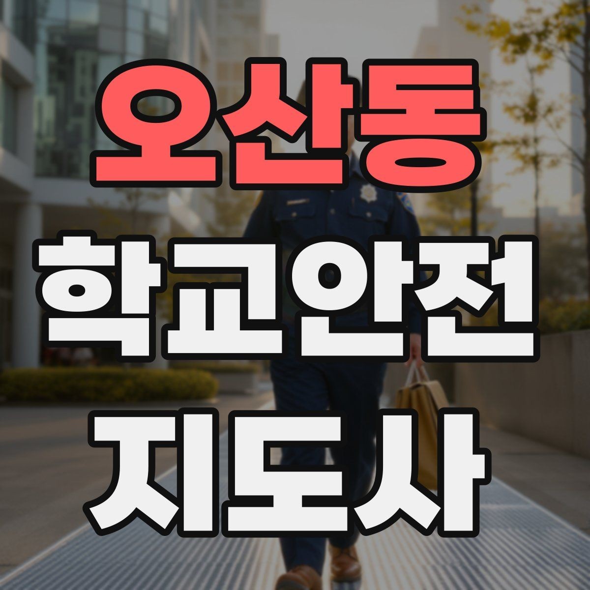 오산동 학교안전지도사 자격증 한 번에 이해하는 활동 범위와 주의사항