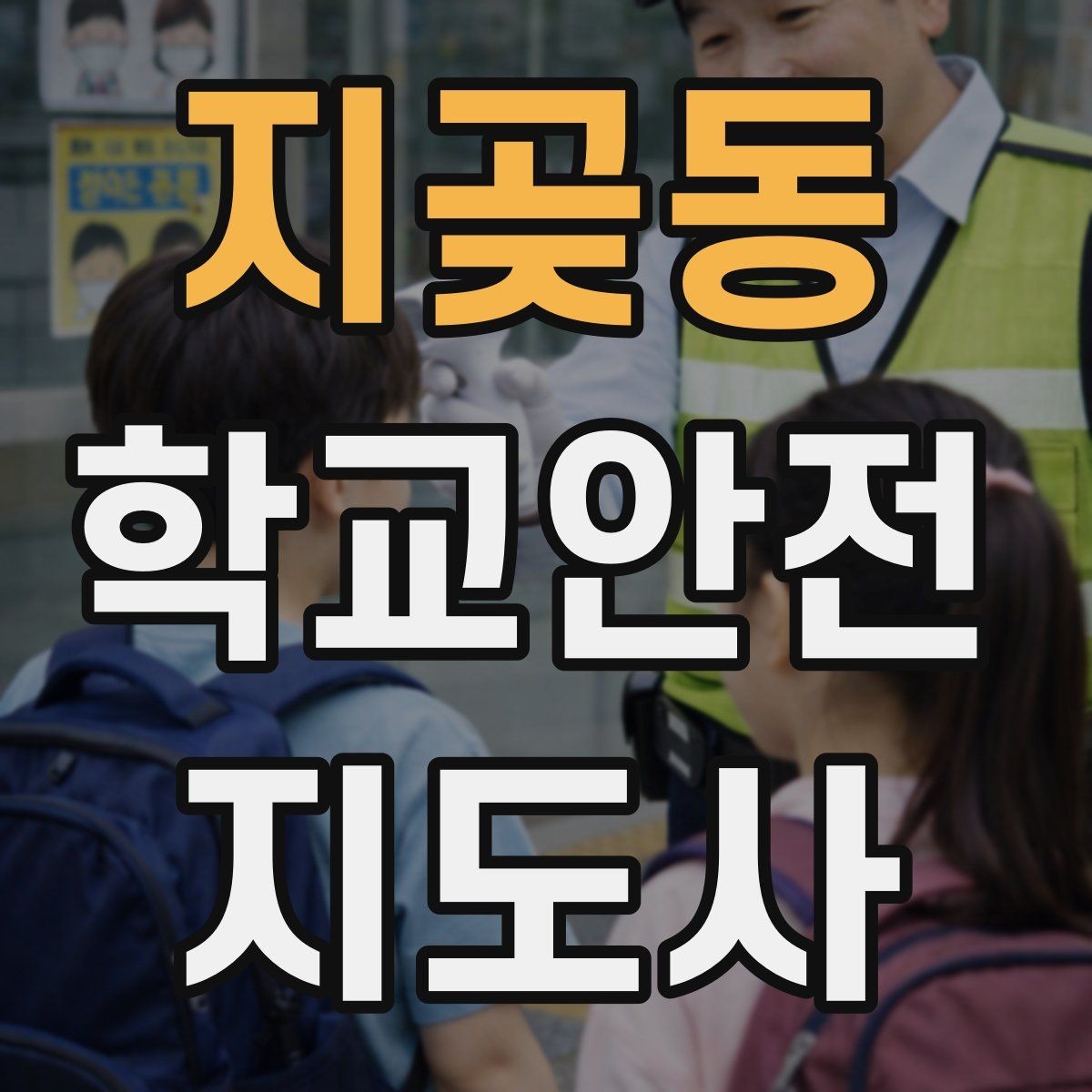 지곶동 학교안전지도사 자격증 준비 전 알아두면 좋은 활동 범위