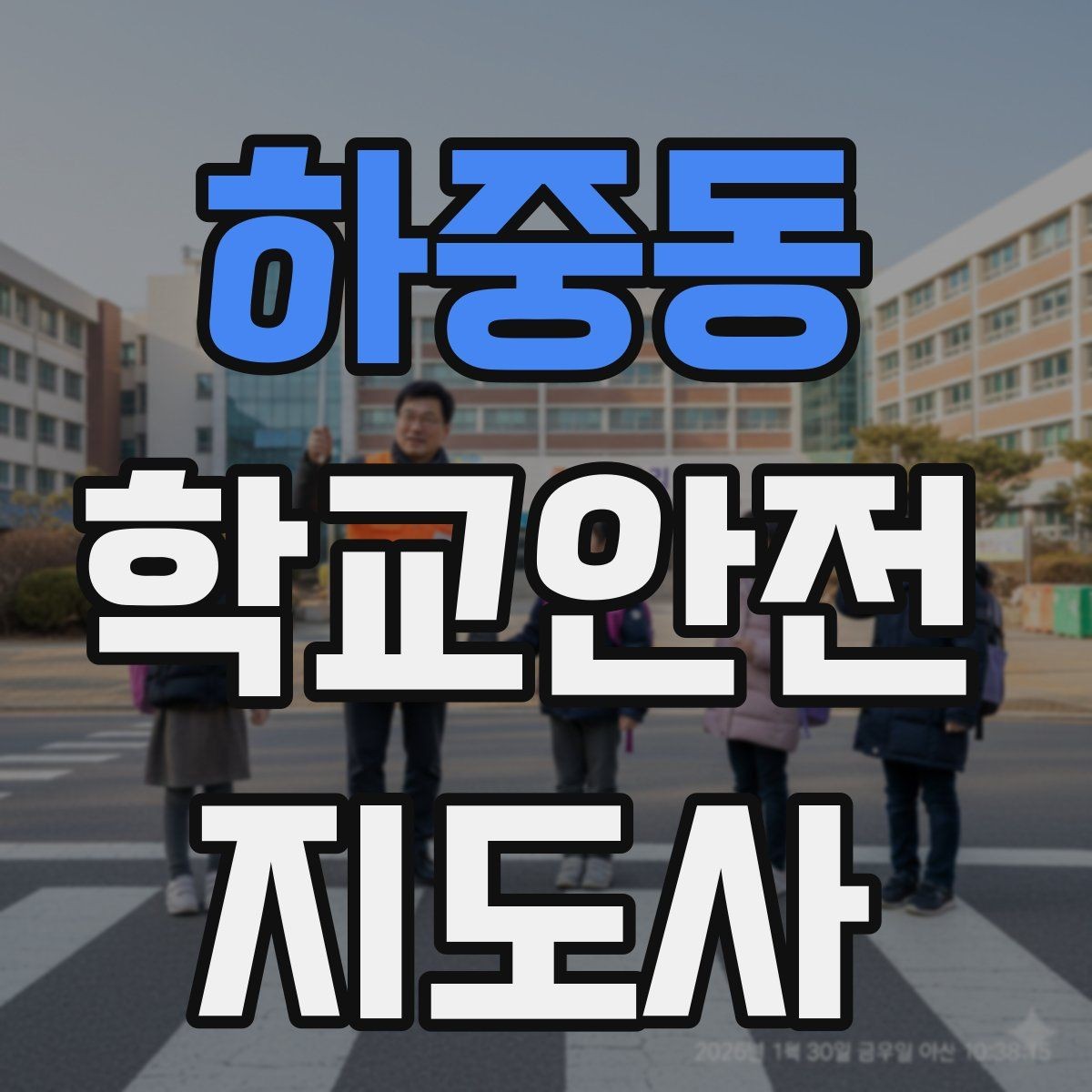 하중동 학교안전지도사 자격증 안전표지 안내판 활용 방법
