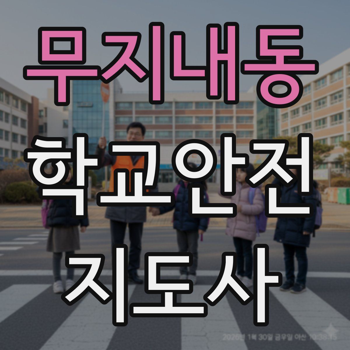 무지내동 학교안전지도사 자격증