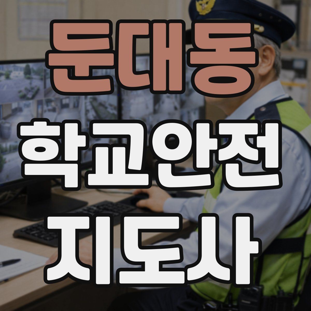 둔대동 학교안전지도사 자격증 단체 촬영 때 학생 안전거리 확보 방법