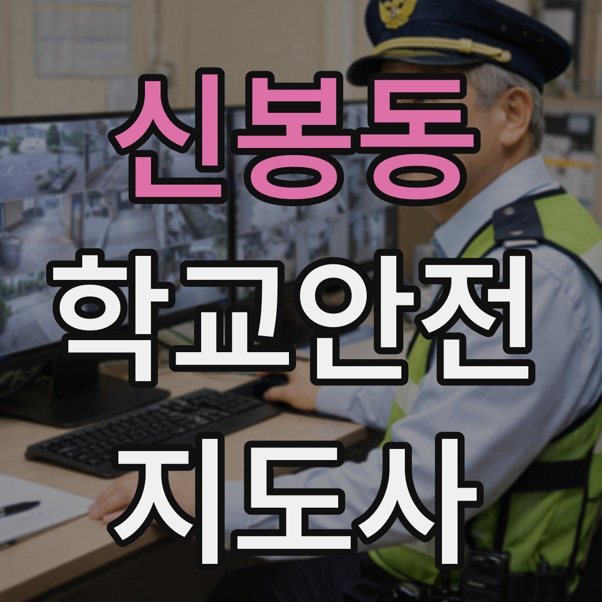 신봉동 학교안전지도사 자격증 하굣길 혼잡 시간대 안전 관리 팁
