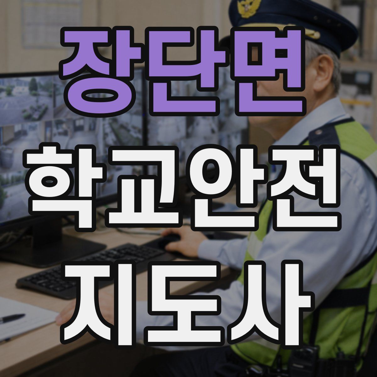 장단면 학교안전지도사 자격증