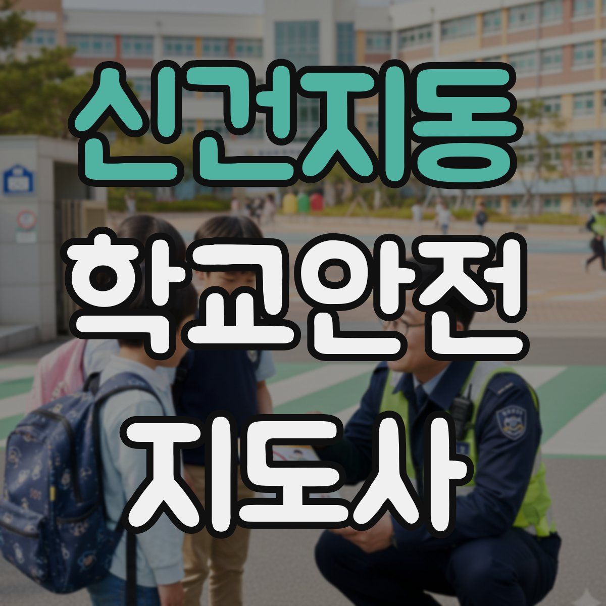 신건지동 학교안전지도사 자격증
