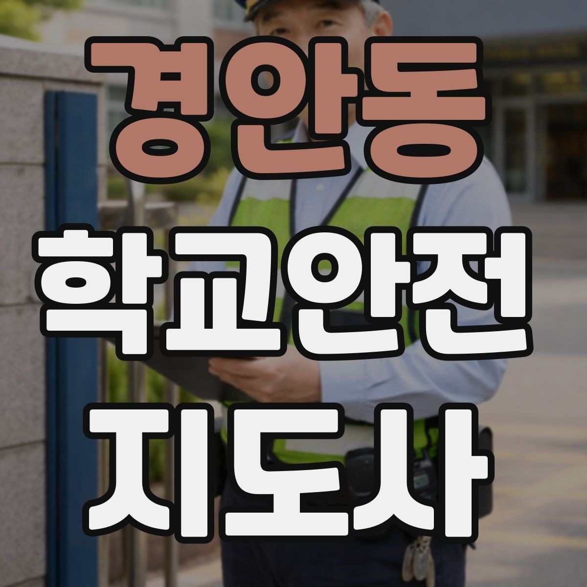 경안동 학교안전지도사 자격증 현장에서 선을 지키는 대화법