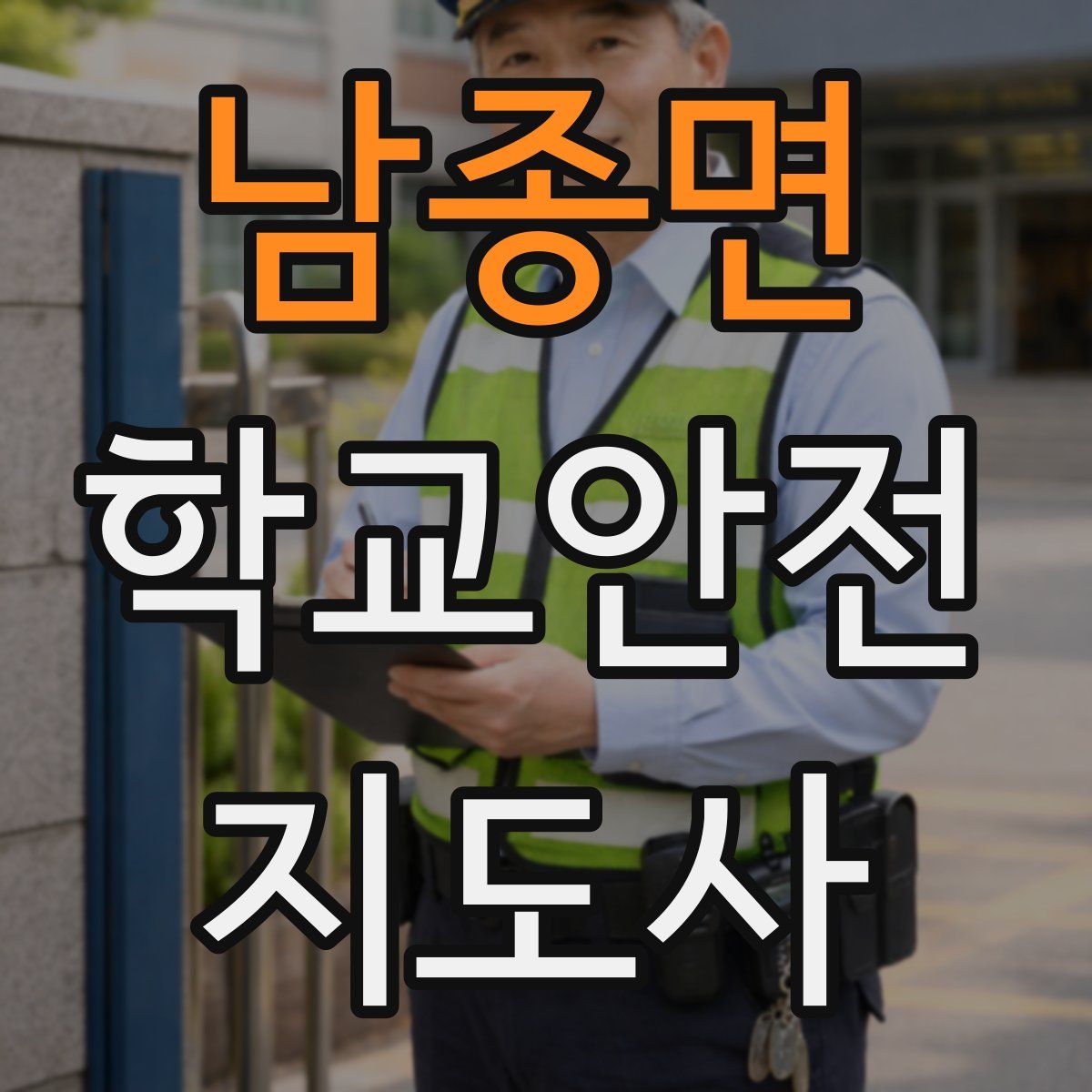 남종면 학교안전지도사 자격증