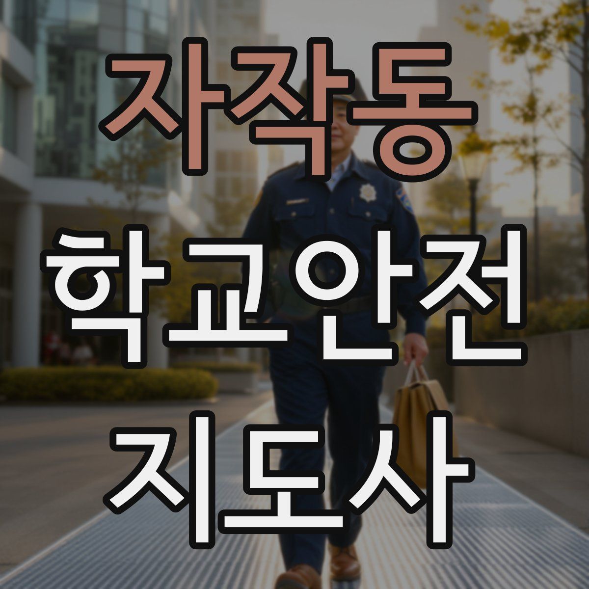 자작동 학교안전지도사 자격증