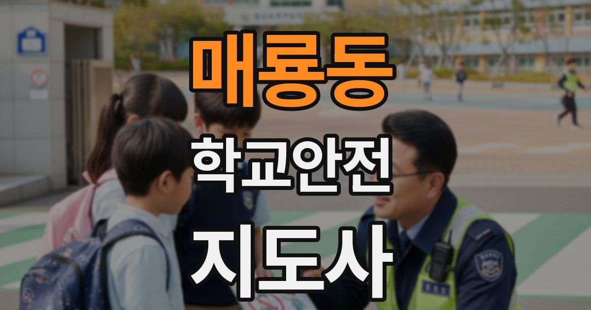 매룡동 학교안전지도사 자격증