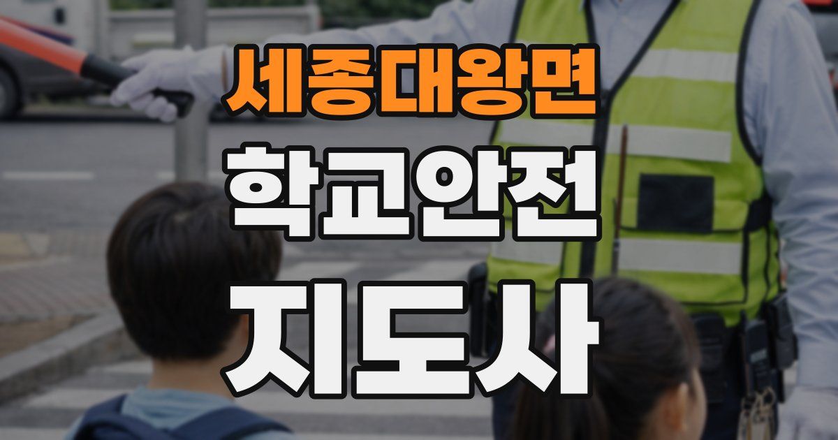 세종대왕면 학교안전지도사 자격증