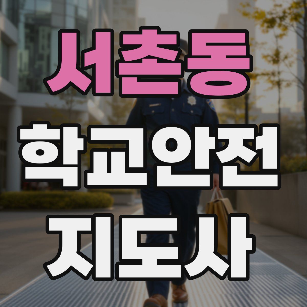 서촌동 학교안전지도사 자격증