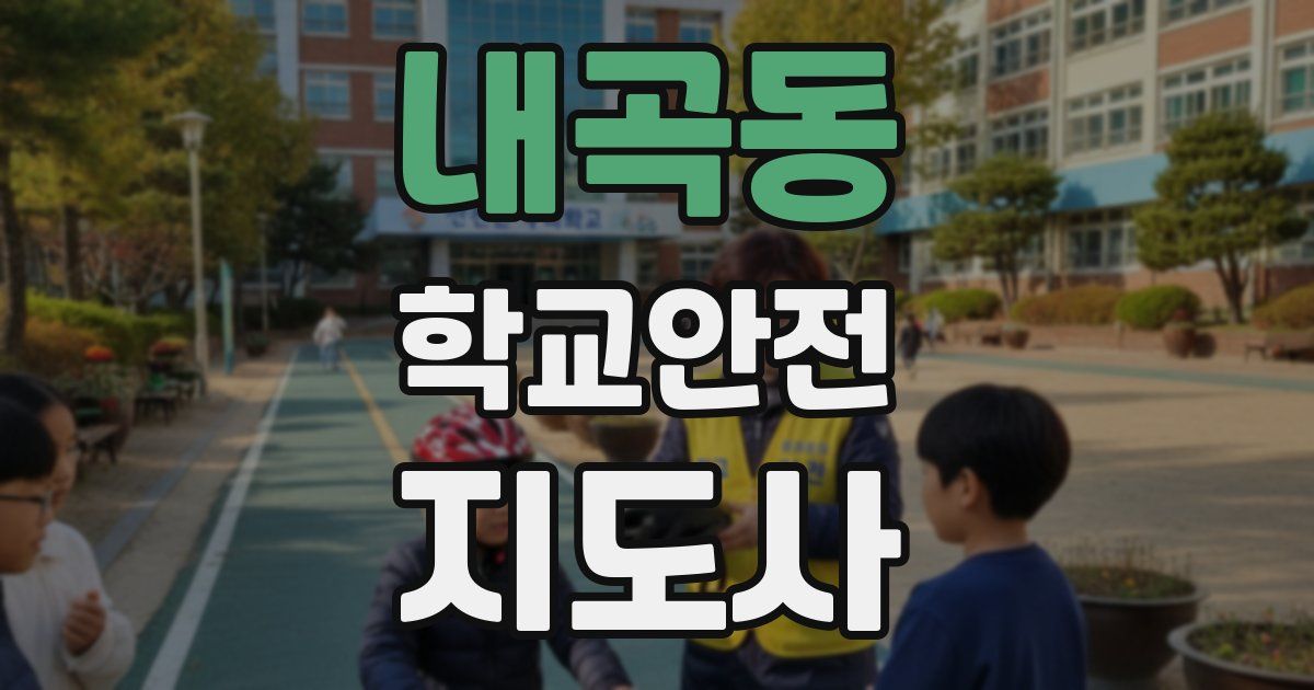 내곡동 학교안전지도사 자격증