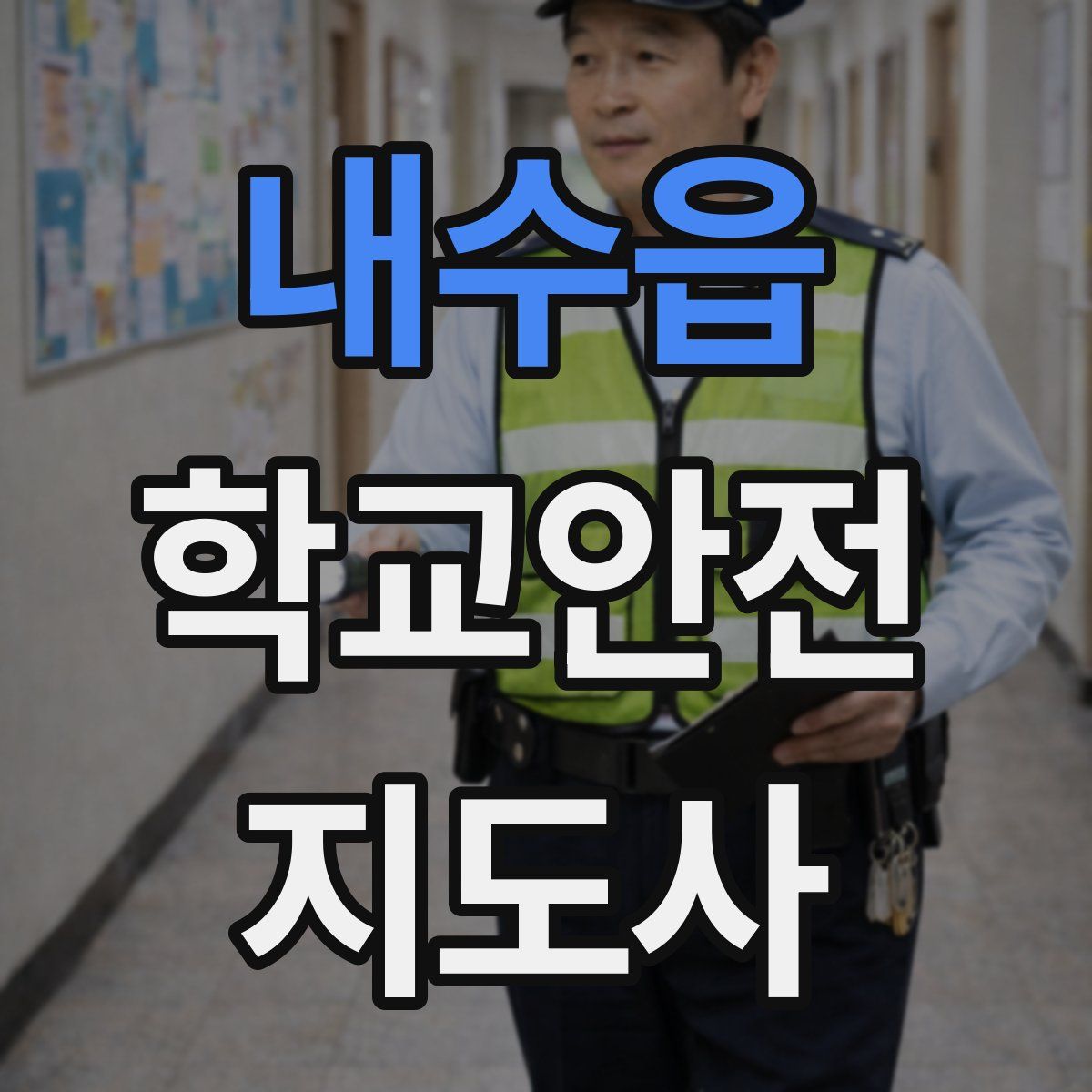 내수읍 학교안전지도사 자격증