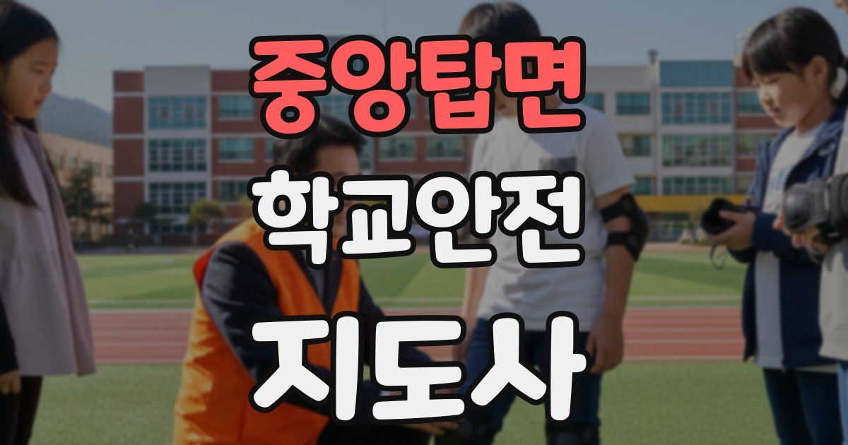 중앙탑면 학교안전지도사 자격증