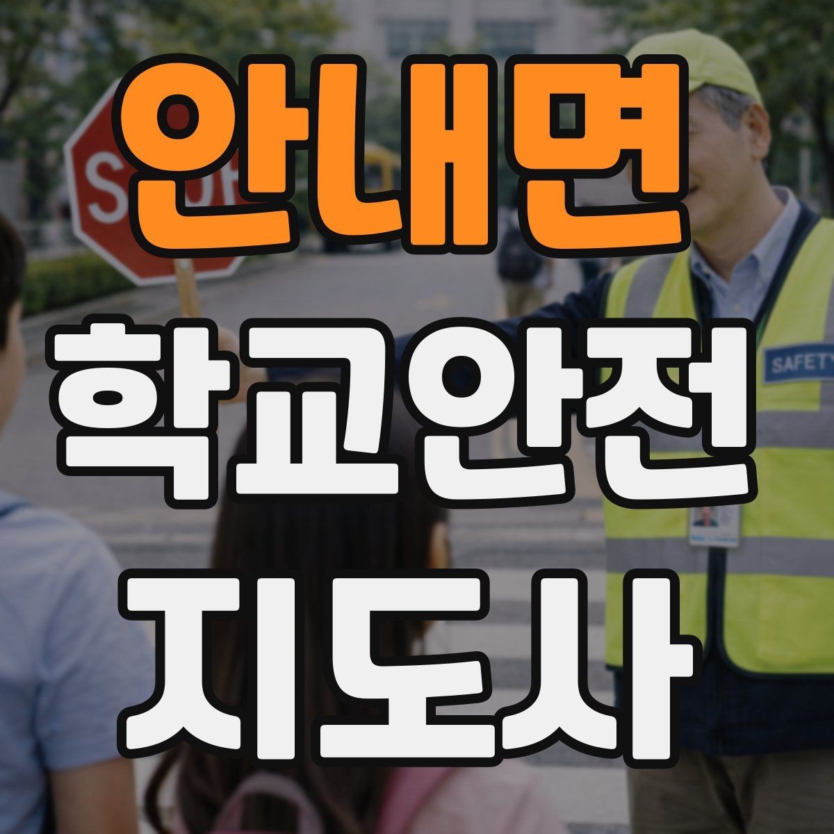 안내면 학교안전지도사 자격증 준비 전 알아두면 좋은 활동 범위
