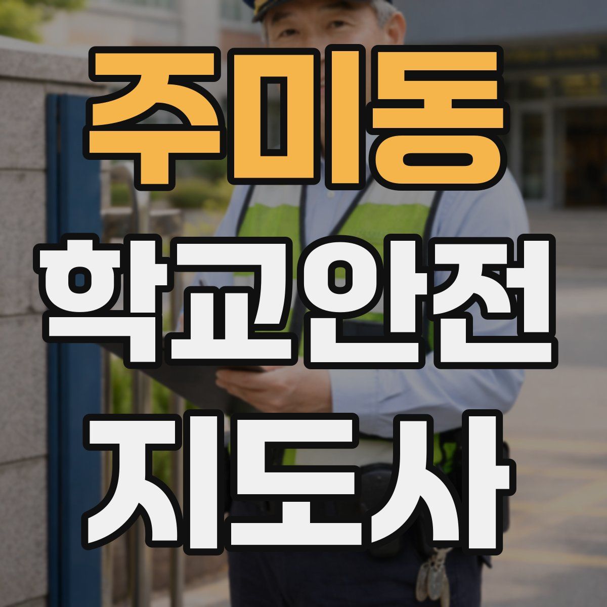 주미동 학교안전지도사 자격증