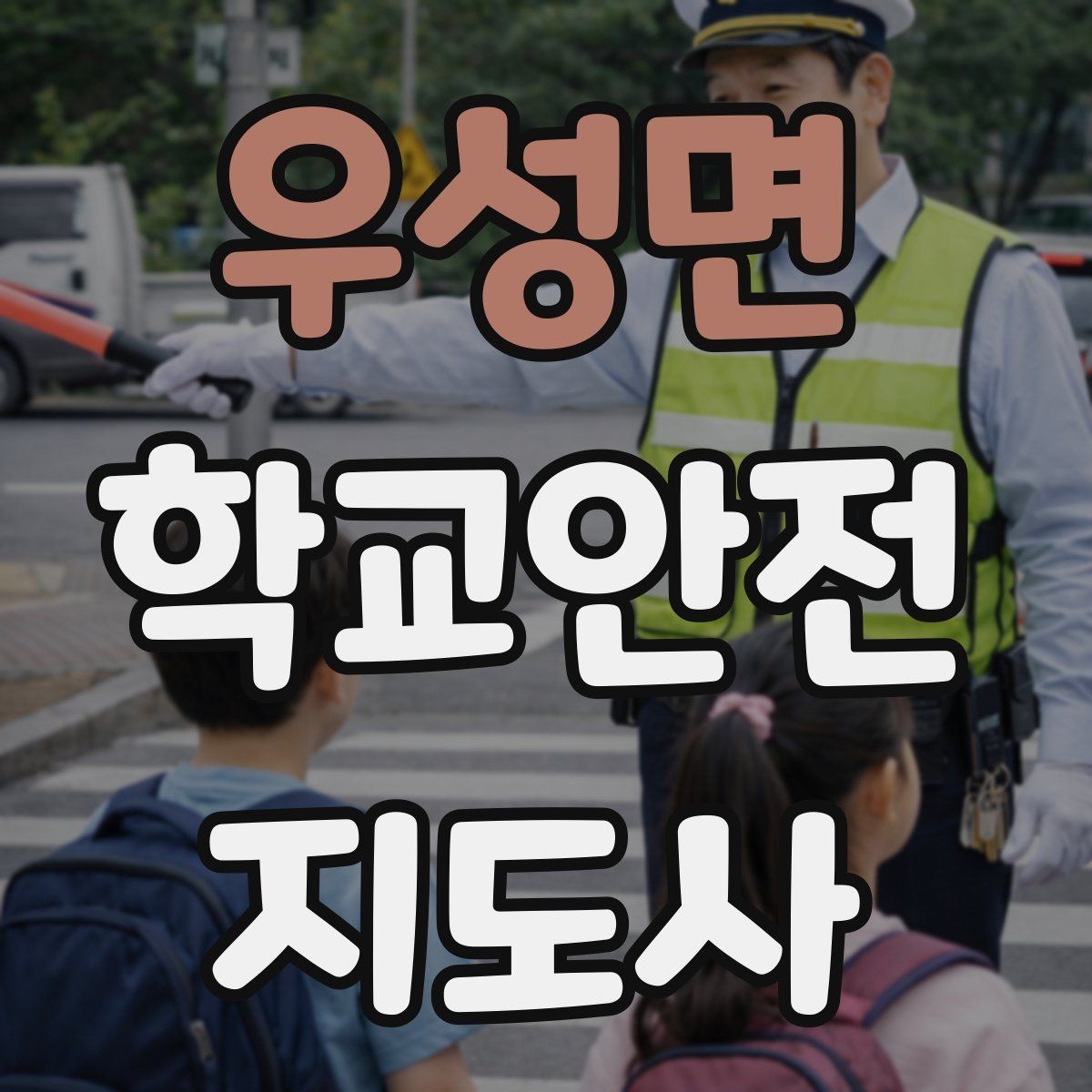 우성면 학교안전지도사 자격증 방과후 활동 이동 시 안전 지도