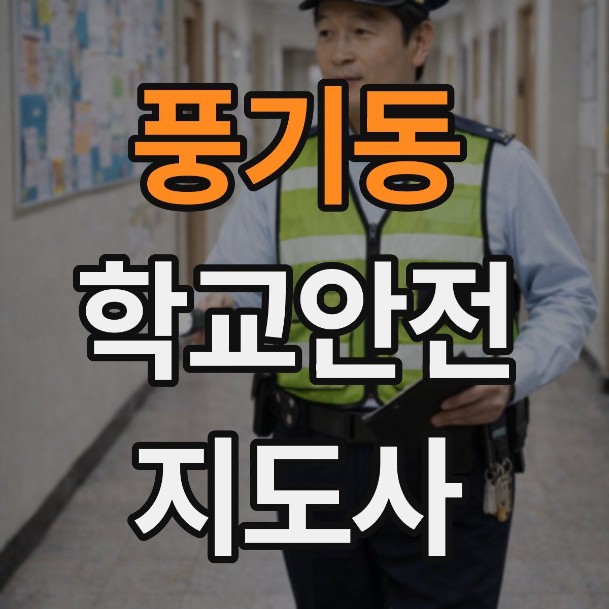 풍기동 학교안전지도사 자격증