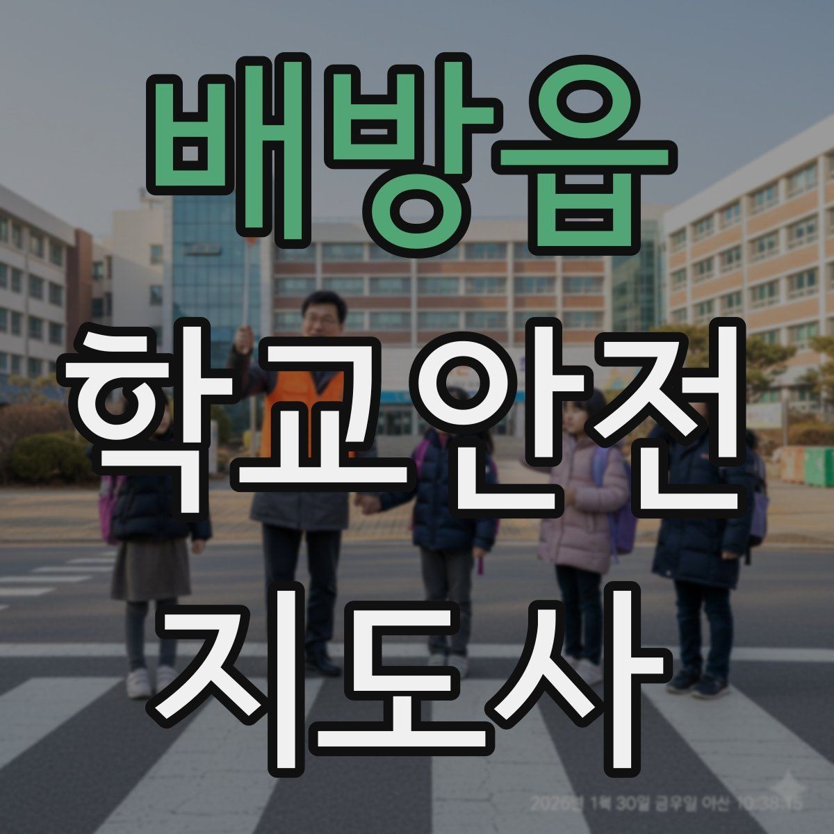 배방읍 학교안전지도사 자격증 버스 탑승 하차 시 지도 포인트