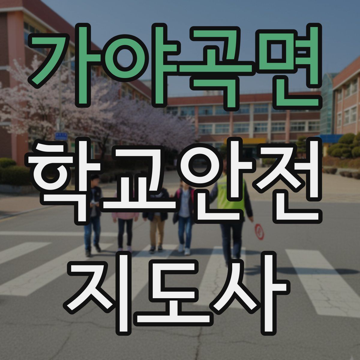 가야곡면 학교안전지도사 자격증