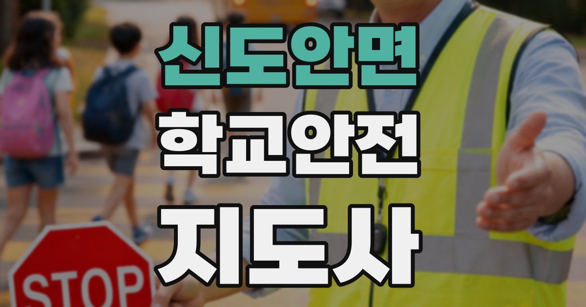 신도안면 학교안전지도사 자격증