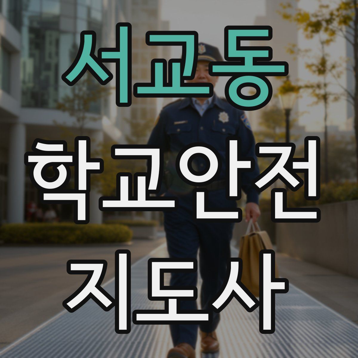 서교동 학교안전지도사 자격증