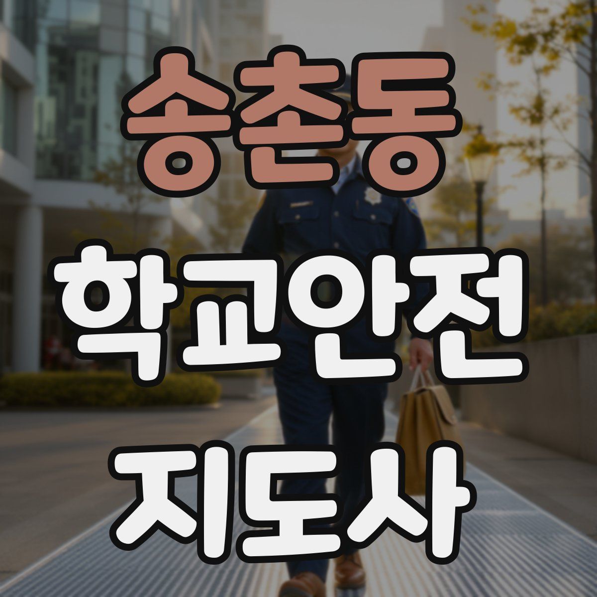 송촌동 학교안전지도사 자격증